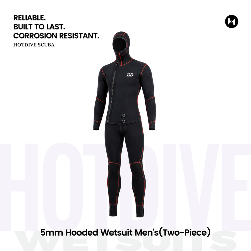 Men's 5mm Hooded Wetsuit - 1