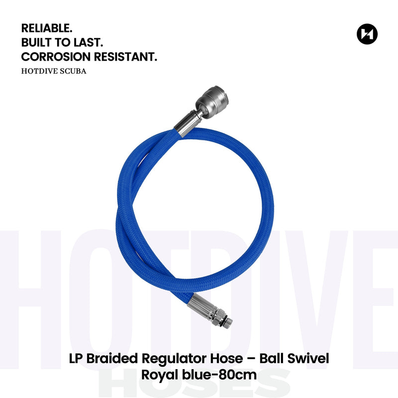 LP Braided Regulator Hose – Ball Swivel - 68