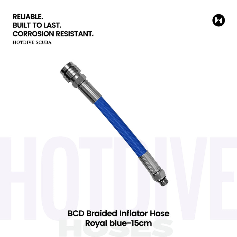 BCD Braided Inflator Hose - 9