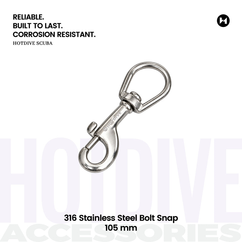 316 Stainless Steel Bolt Snap - 5