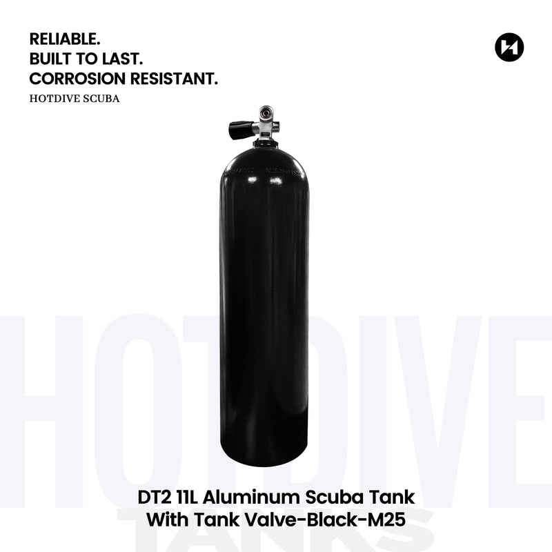 DT2 11L Aluminum Scuba Tank - 20
