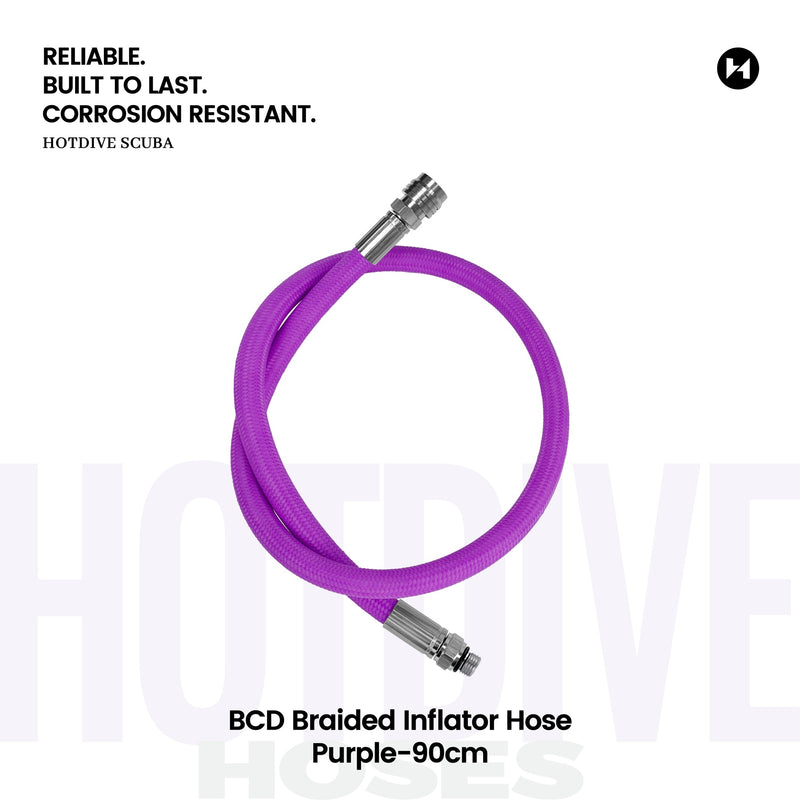 BCD Braided Inflator Hose - 87
