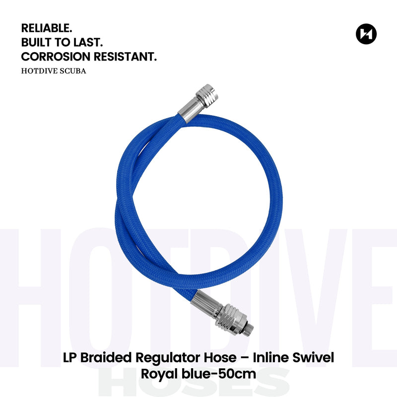 LP Braided Regulator Hose – Inline Swivel - 9