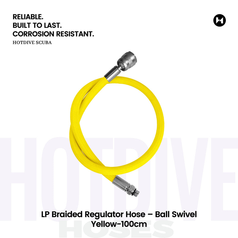 LP Braided Regulator Hose – Ball Swivel - 94