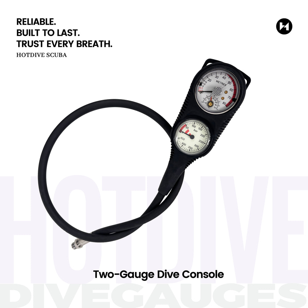 Two-Gauge Dive Console