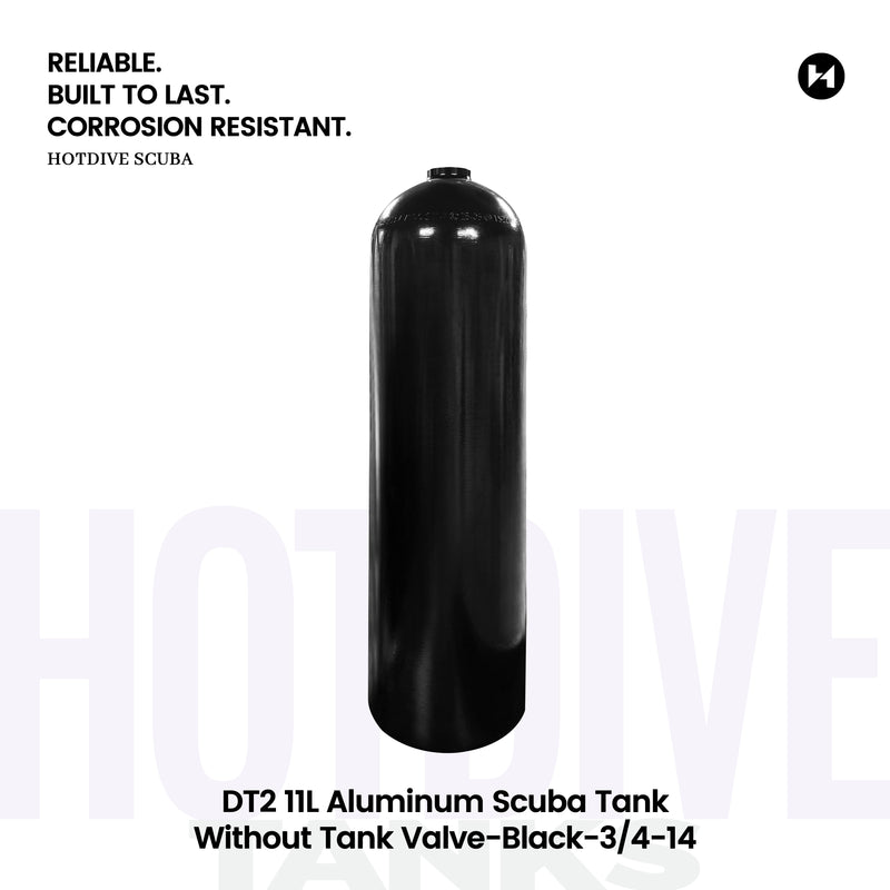 DT2 11L Aluminum Scuba Tank - 9