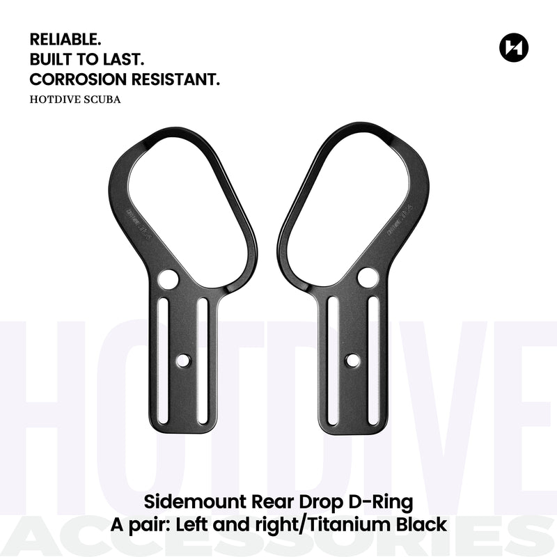 Sidemount Rear Drop D-Ring - 1