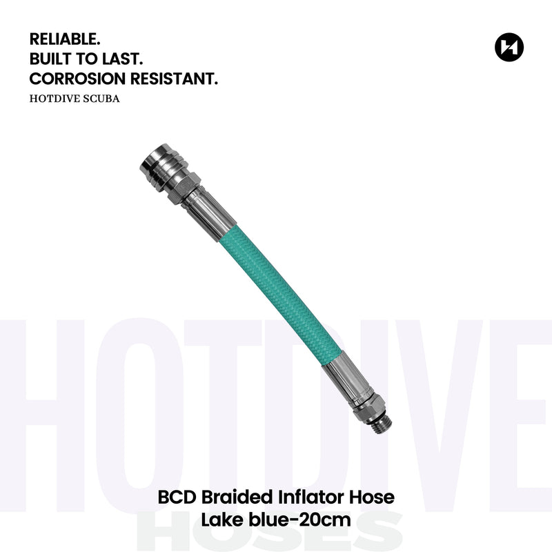 BCD Braided Inflator Hose - 20