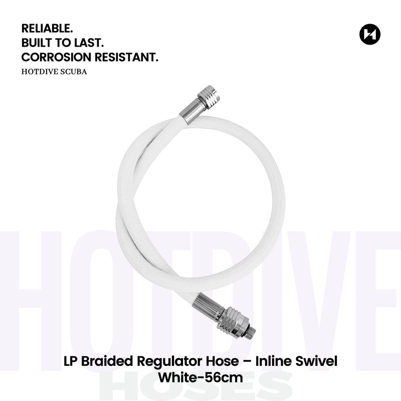 LP Braided Regulator Hose – Inline Swivel - 13