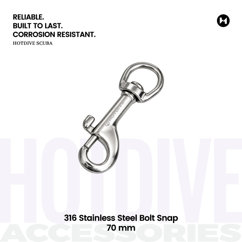 316 Stainless Steel Bolt Snap - 1