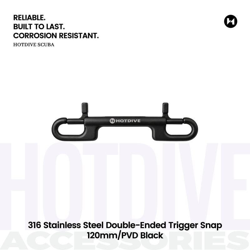 316 Stainless Steel Double-Ended Trigger Snap - 4