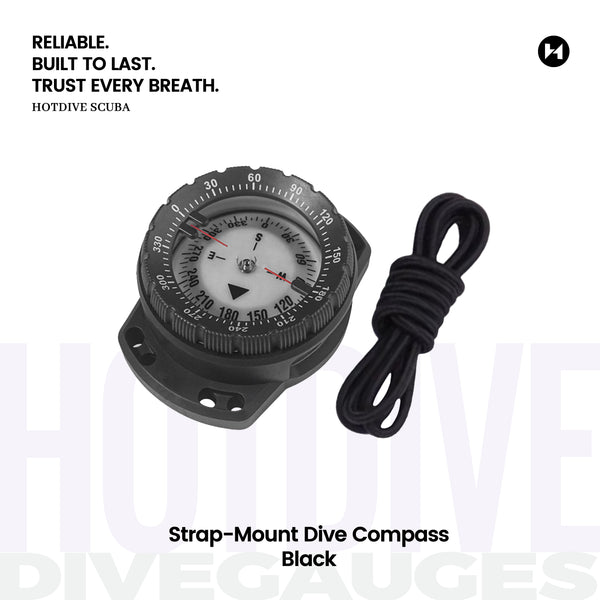 Bungee-Mount Dive Compass
