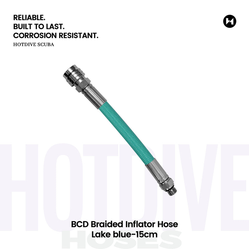 BCD Braided Inflator Hose - 10