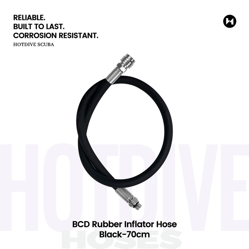 BCD Rubber Inflator Hose - 11