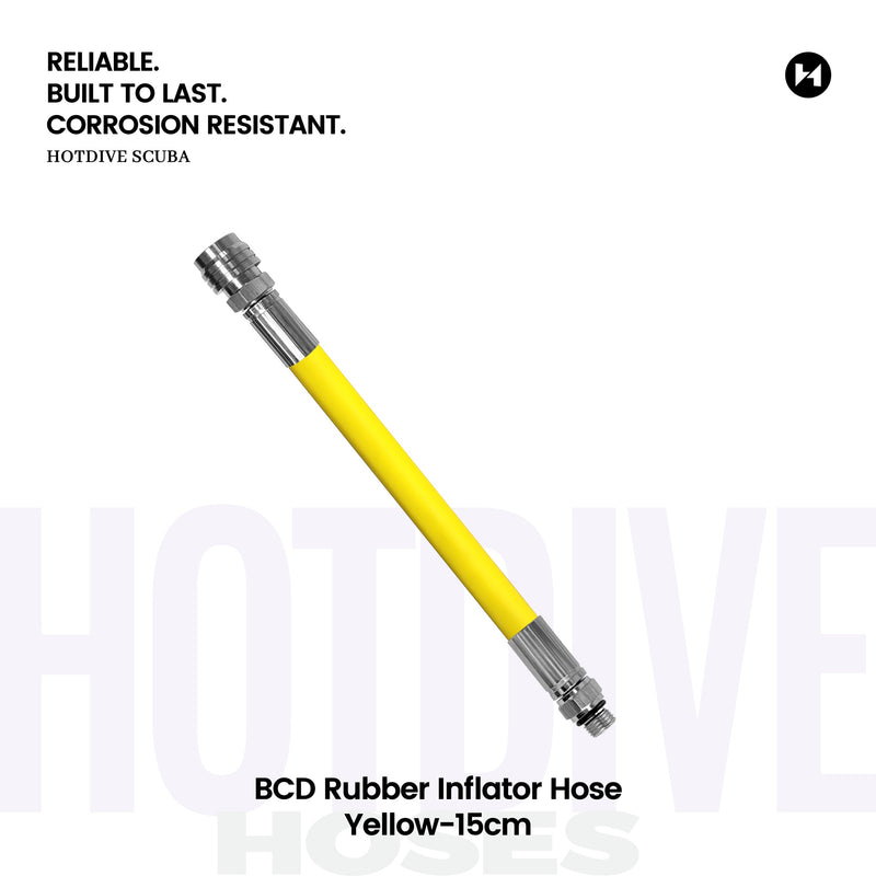 BCD Rubber Inflator Hose - 3