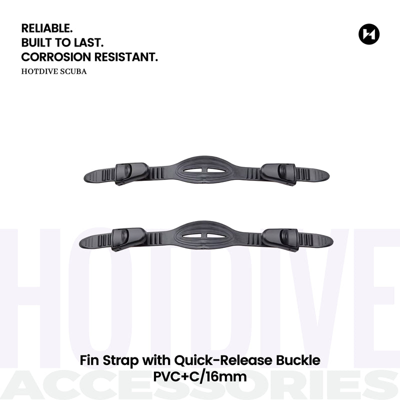 Fin Strap with Quick-Release Buckle - 1