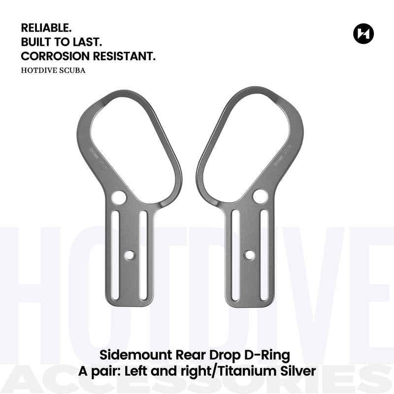 Sidemount Rear Drop D-Ring - 2