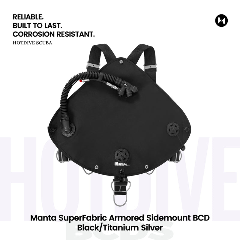 Manta Titanium Sidemount BCD - 1